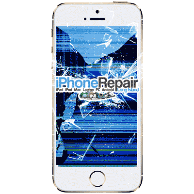 iPhone 5S Broken Glass Screen Repair